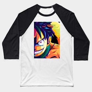 Face Luffy Wpap Art Baseball T-Shirt